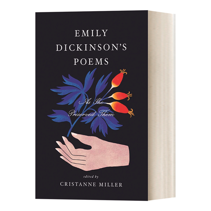 英文原版 Emily Dickinson’s Poems 艾米莉 狄金森诗全集 当她保存它们的时候 英文版 进口英语原版书籍