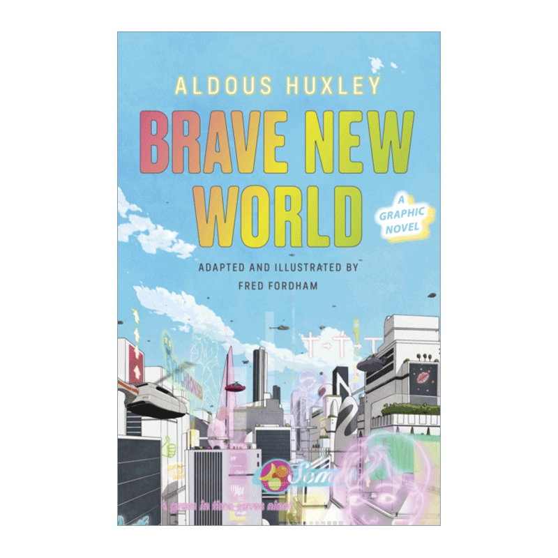 Brave New World: A Graphic Novel 美丽新世界 漫画版 Fred Fordham改编 精装 - 图0