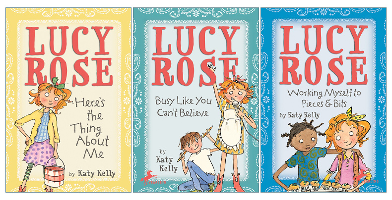 Lucy Rose 露西露丝系列3册 儿童章节桥梁书 Adam Rex