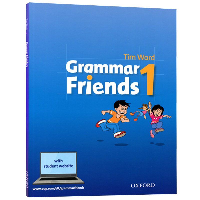 牛津小学英语语法书1 和语法做朋友 Oxford Grammar Friends 1 涵盖剑桥少儿英语考试内容 英文原版小学教辅进口书籍