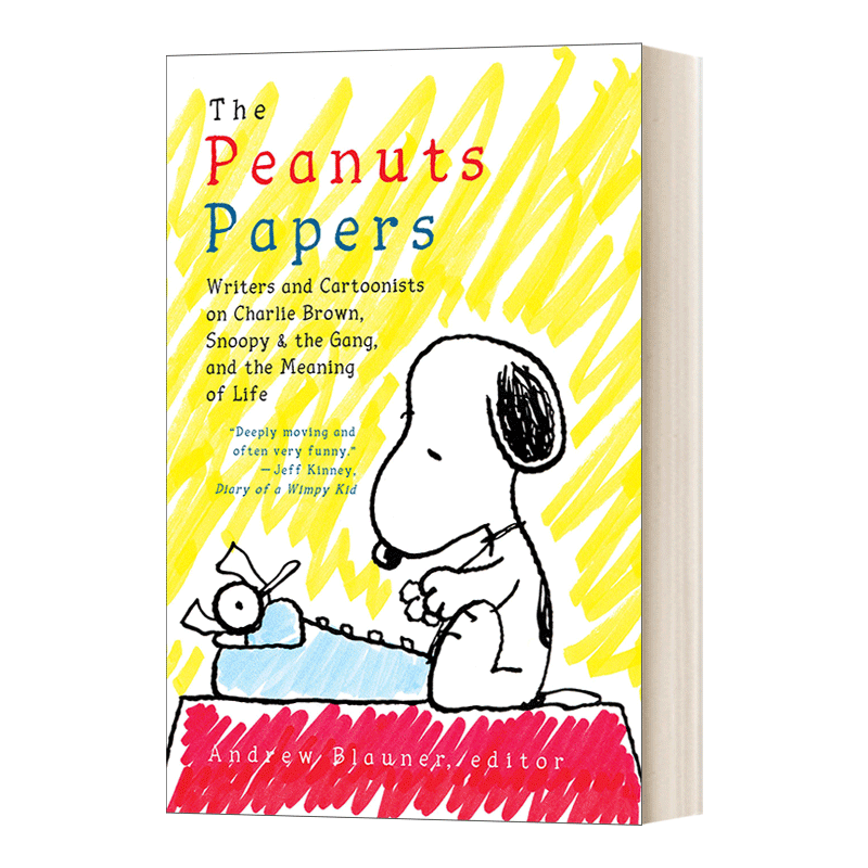 史努比抱抱 写給查理 布朗和他的朋友們 精装 The Peanuts Papers 英文原版文学读物 进口英语书籍