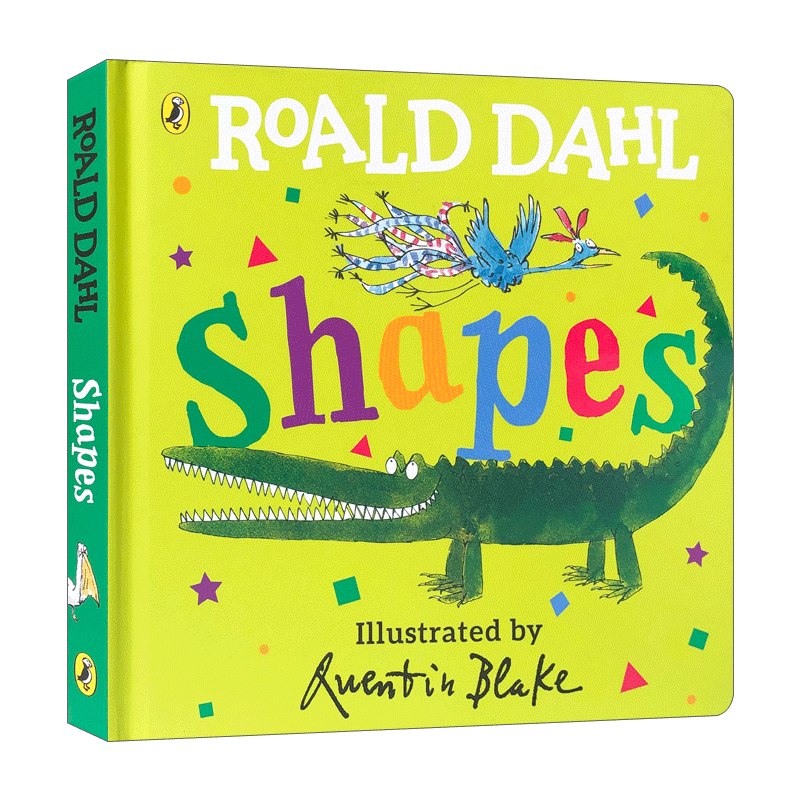 Roald Dahl: Shapes 罗尔德·达尔系列：形状 启蒙纸板书 - 图0