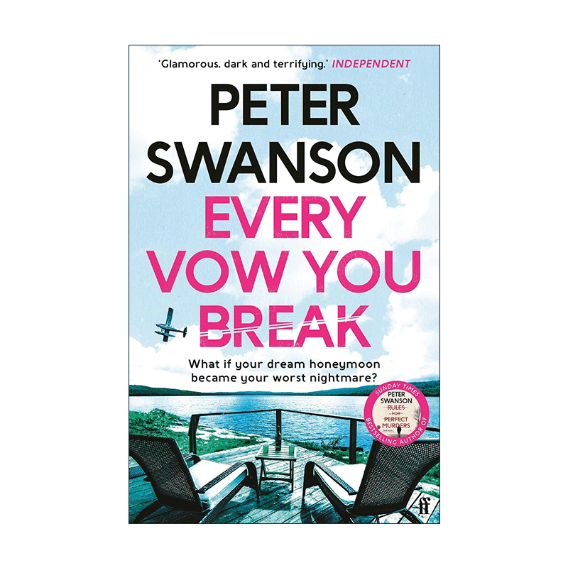 英文原版 Every Vow You Break 你所违背的誓言 彼得·斯旺森 英文版 进口英语原版书籍