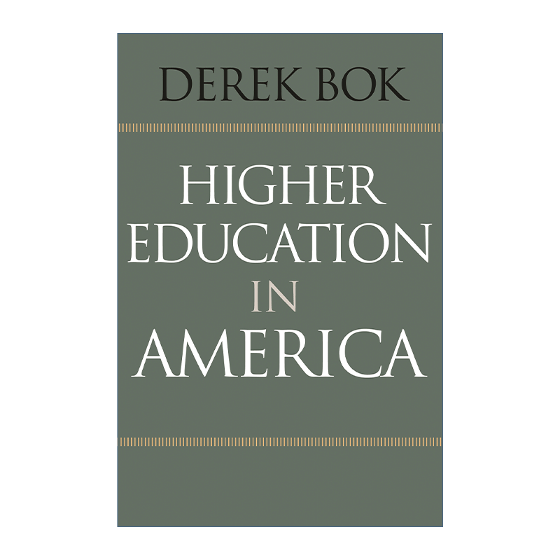 Higher Education in America 美国高等教育 精装 - 图0