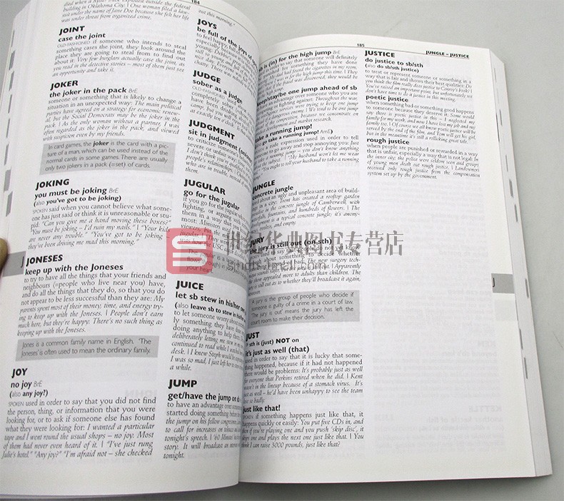朗文英语习惯用语词典 Longman Idioms Dictionary 英文原版工具书 英英字典 进口原版书籍