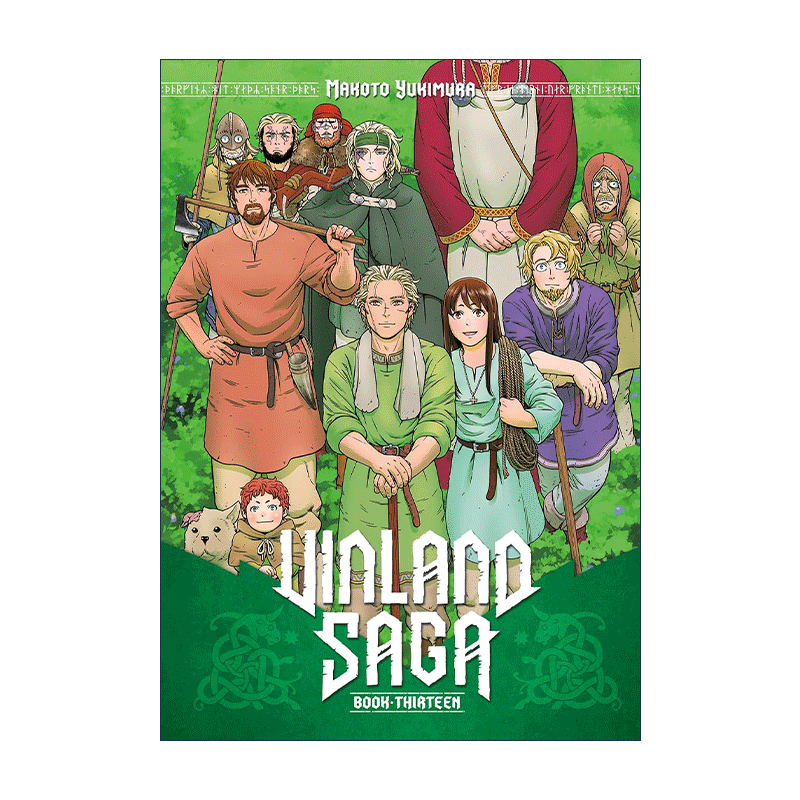 英文原版 Vinland Saga 13 海盗战记 冰海战记13 精装漫画 Makoto Yukimura幸村诚英文版 进口英语原版书籍 - 图0