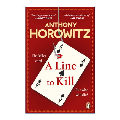 A Line to Kill 一行杀人的台词 安东尼·霍洛维茨 霍桑探案系列 英文原版侦探小说 - 图0