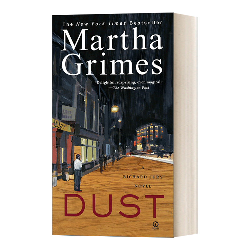 英文原版 Dust A Richard Jury Mystery 理查德 尤里系列 灰尘 美国解谜作家大师奖获得者Martha Grimes 英文版 进口英语原版书籍 - 图0