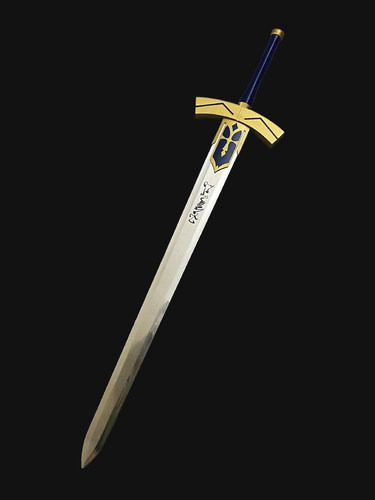 FATE系列Excalibur誓约胜利之剑湖中剑2.0版 模型未开刃saber定金 - 图2