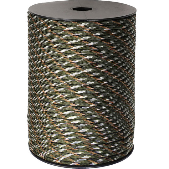 12-adriges multifunktionales Paracord mit Angelschnur, Wachsseil, Kupferdraht