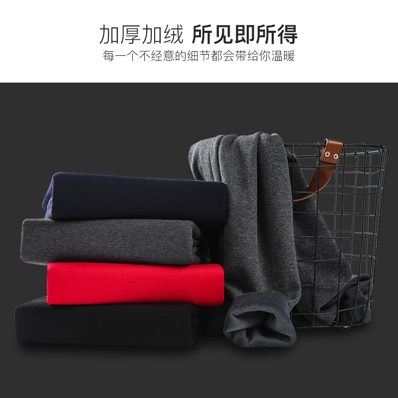 浪莎官方旗舰店浪莎保暖内衣男女士加绒加厚套装冬季棉毛衫防寒情侣打底秋衣秋裤1
