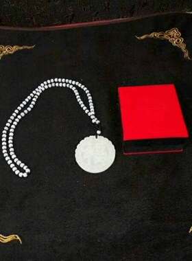 福字礼盒商务吊坠项链