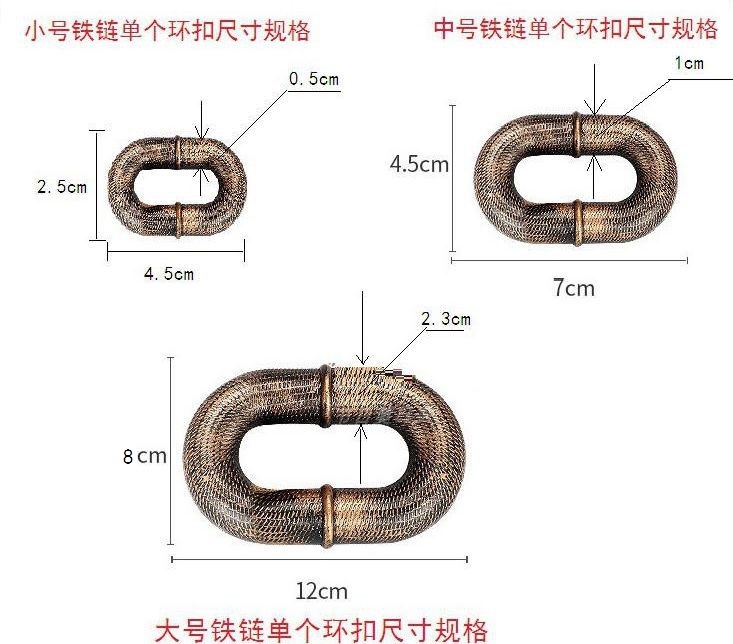 抖音同款狗链子粗恶搞大铁链搞笑仿真塑料链条遛狗牵引绳宠物用品 - 图3