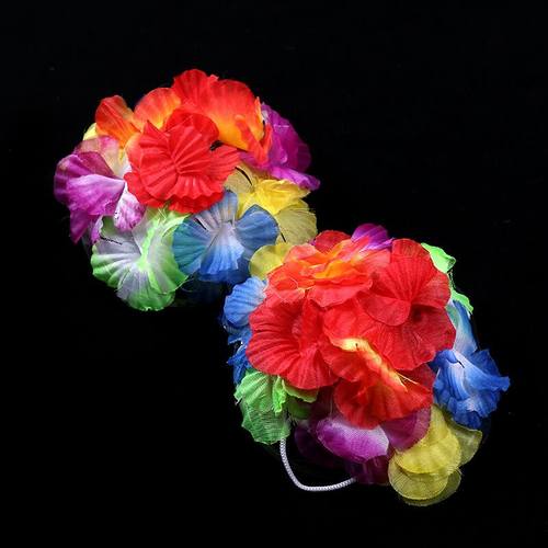 夏威夷草裙胸花成人草裙套装草裙舞表演服装多色直播拍短视频道具 - 图1