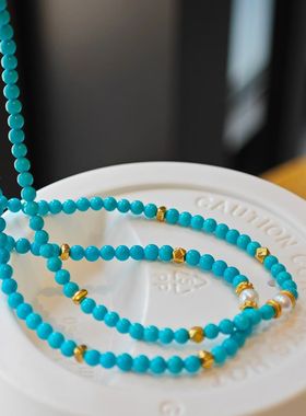 睡美人美松锁骨链 很高级气质的颜色  直径2.8mm搭配银饰配饰nice