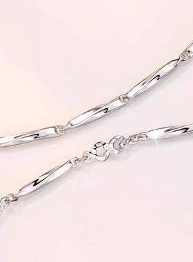 情侣异地定情信物S925纯银手链