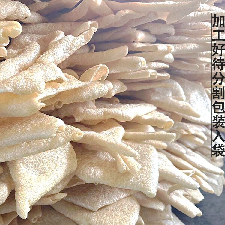 Shanghai specialty Guoming Sanlintang oily pork belly pork skin ringing skin 250g free shipping north and south dry goods hot pot ingredients