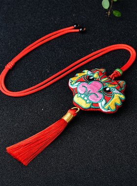 端午节香包生肖虎刺绣香囊挂件