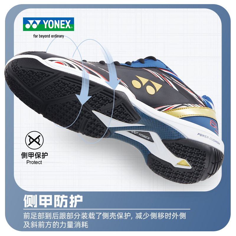 尤尼克斯羽毛球球鞋SHB65Z3CEX旗舰官网65Z系列运动鞋专业比赛鞋 - 图2