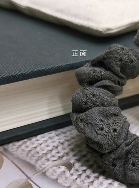韩国高弹力素色基础小肠发圈