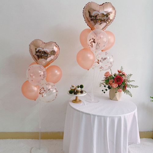 we will miss you同事领导干部离职欢送会仪式派对发光桌飘气球 - 图3