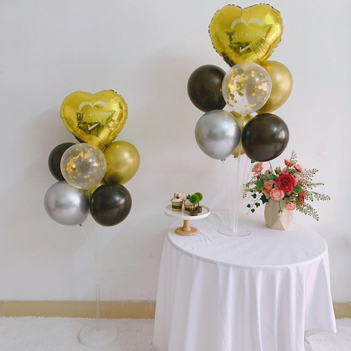 we will miss you同事领导干部离职欢送会仪式派对发光桌飘气球 - 图2