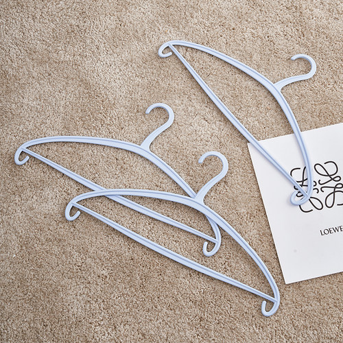 出口日本优雅弧形无痕晾衣架防肩角衣挂塑料挂衣架衣服架子晒衣撑 - 图3