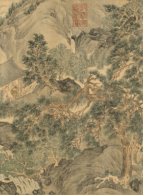 明唐寅耕织图卷复制品高清国画