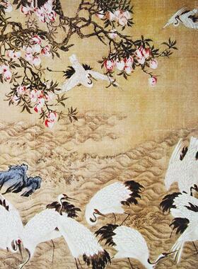 艺术微喷绢本复制品真迹名家国画