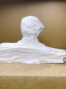 橘子洲头伟人主席像教员家居工艺品摆件超白超硬石膏鱼缸造景办公