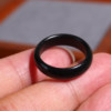Yuxi Jewelry Hetian Jade Seed Material 18mm Ring Ring