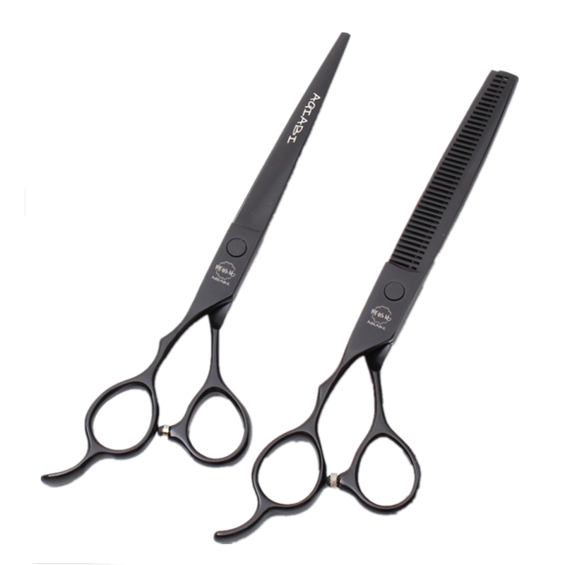 阿恰比左手剪刀理发平剪牙剪左撇子专用美发刀剪打薄7寸宠物直剪,淘宝优惠券,粉丝福利购,淘宝优惠卷