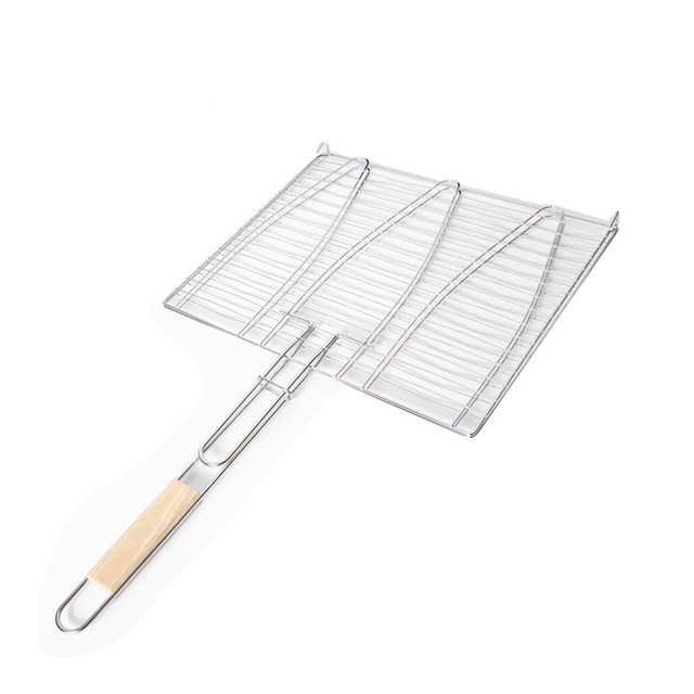Stainless steel rack round utensils large barbecue net