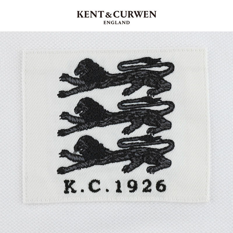 KENT&CURWEN/肯迪文春夏新品男士三狮刺绣polo衫K48H8EI031-图3