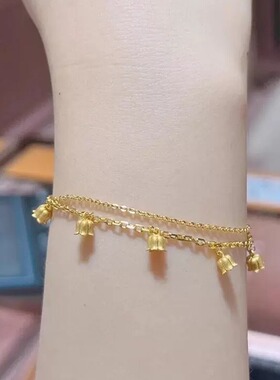 TinySylvie铃兰金语流苏手链