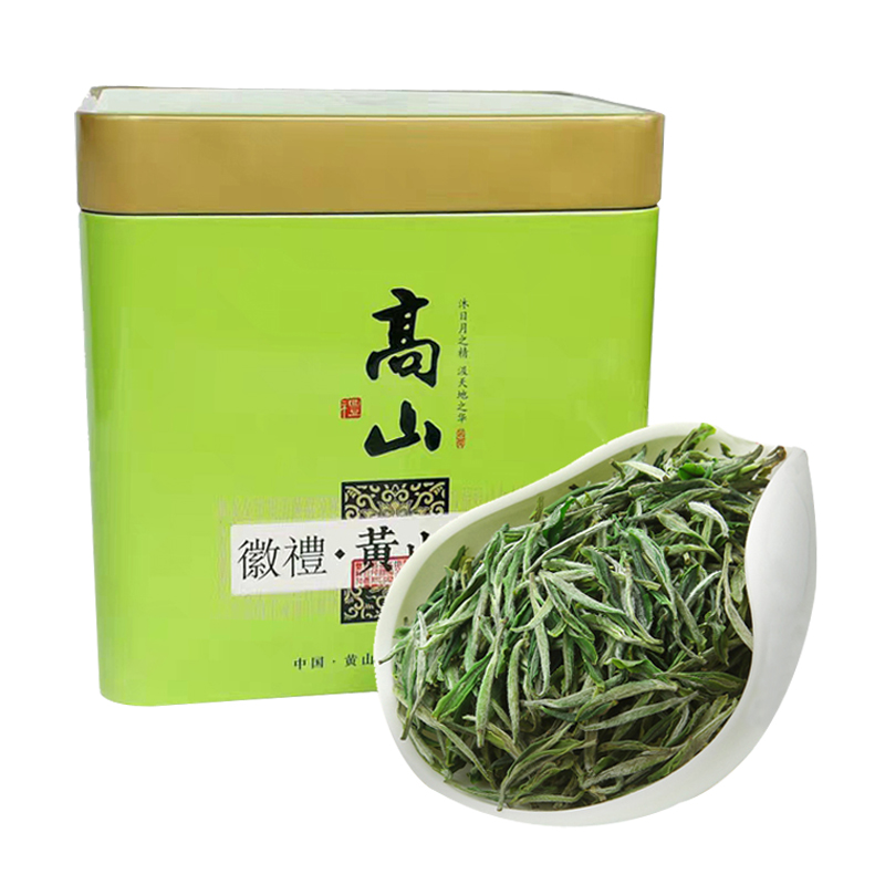 黄山毛峰雨前山绿茶盒装礼品，正宗安徽特产茶叶，黄山毛峰！-第2张图片-提都小院