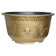 Large diameter imitation ceramic thickened flower pot bronze plastic resin iron tree balcony courtyard fish lotus water lily flower pot