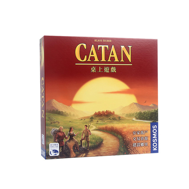 Game Continent Catan Classic Party Genuine Board Game