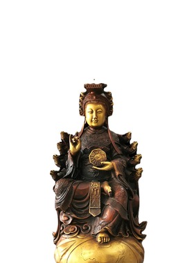 鑫禄圣铜器厂家定 纯铜地母娘娘大地之母铜地姥元君后土夫人