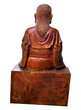 定做祖师爷复古铜像