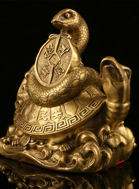 龙龟玄武客厅书房办公室装饰品