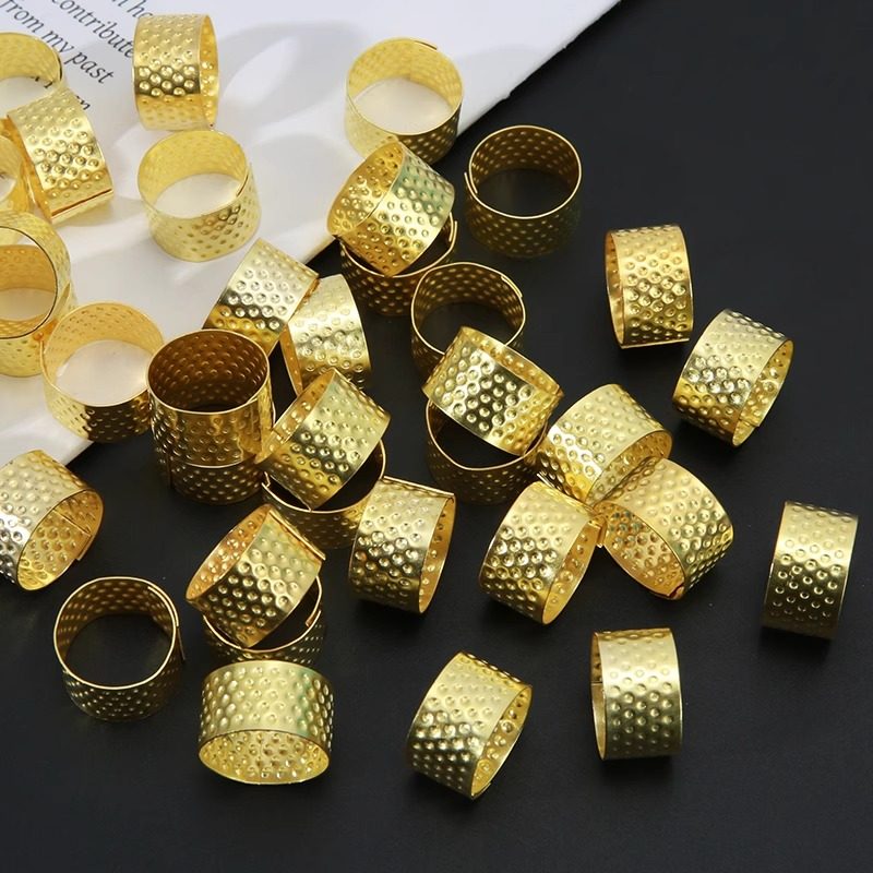 加厚款金属顶针指套家用可调节手工结婚顶针箍缝纫抵戒DIY工具,淘宝优惠券,粉丝福利购,淘宝优惠卷