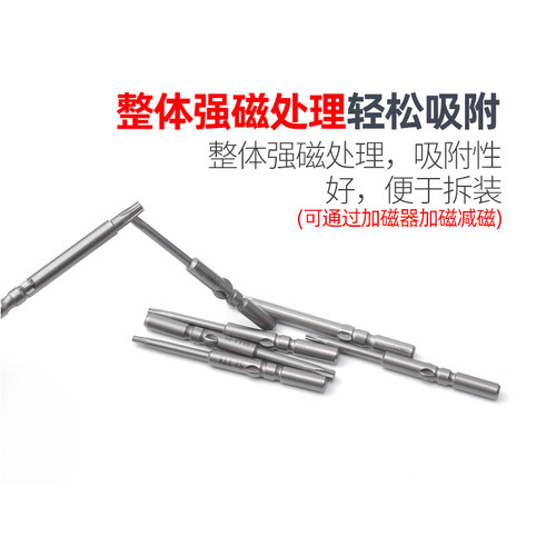 801空心梅花电批头有孔防盗螺丝起子头T7/T8/T9/T10/T15/T20/T25 - 图2