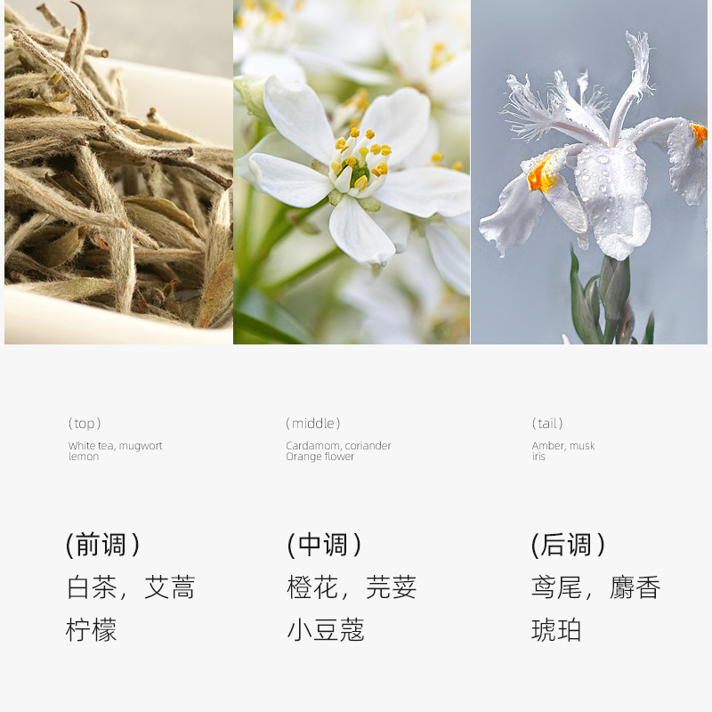 圣美伦古城白茶香水男女持久礼盒 saintmelin圣美伦香水