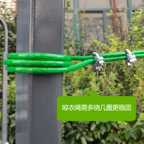 钢丝绳锁扣配件卡头M3 5 6 8夹头U型夹 镀锌卡扣扎头自锁扣锁线器 - 图1