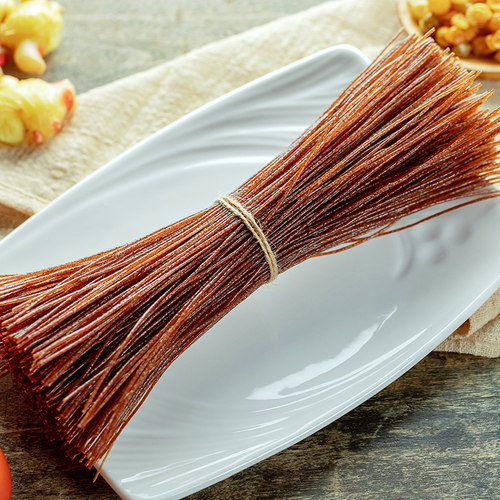 低脂陕西荞麦魔芋粉丝面冲泡方便速食代餐主食卡涮火锅干荞麦面 - 图0