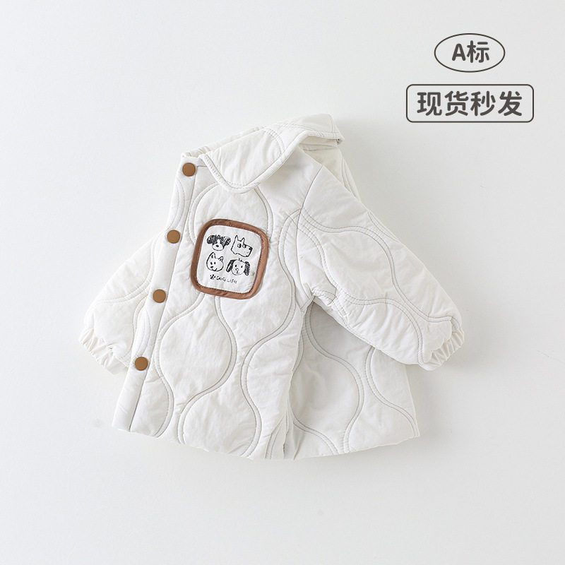 男童外套秋冬新款A类宝宝夹棉薄棉开衫棉服上衣外穿服,淘宝优惠券,粉丝福利购,淘宝优惠卷