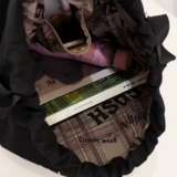 Оригинальный шоппер, простой ранец, сумка для путешествий, рюкзак, японские и корейские, на шнурках, надевается на плечо