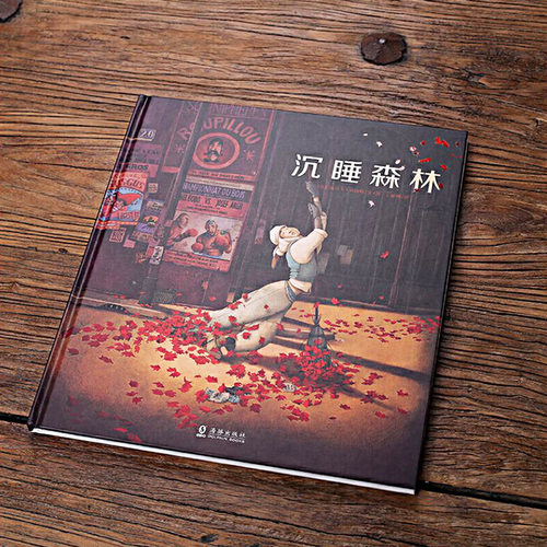 沉睡森林硬壳精装绘本能图画书给所有不爱睡觉的小孩海豚正版童书 - 图3