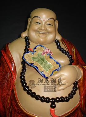 笑佛中式门厅客厅摆件像福在眼前